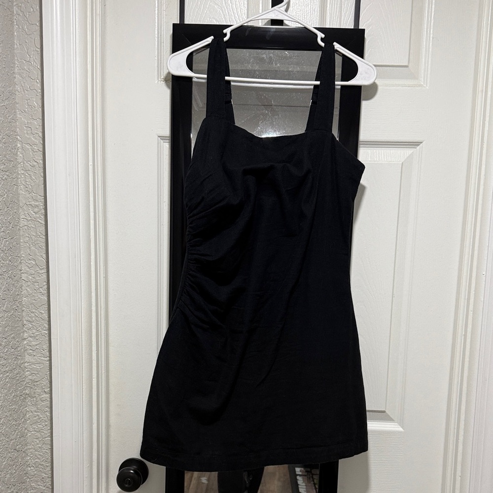 Abercrombie & Fitch Black Dress with Zipper Detail